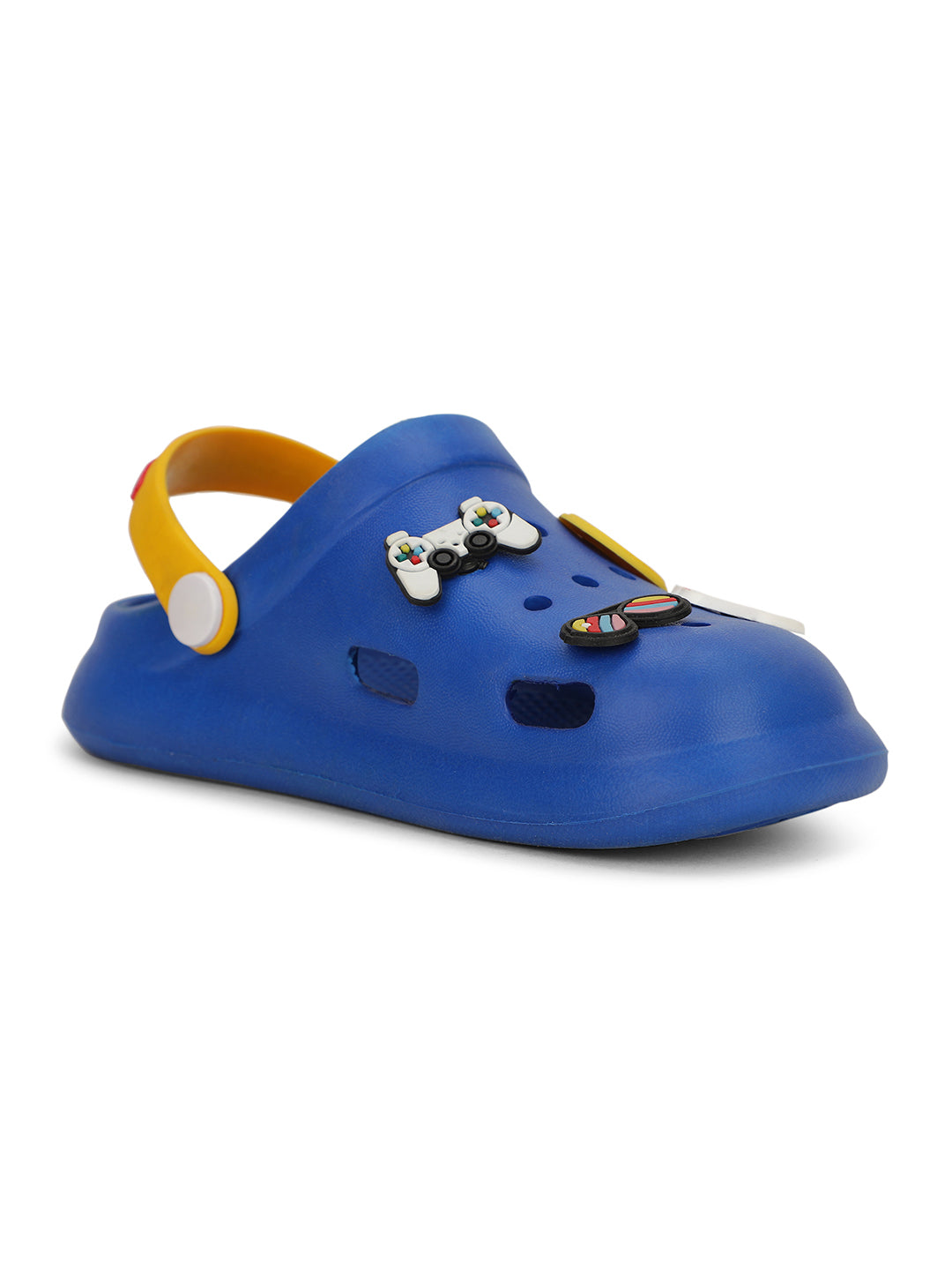 Bubblegummers Boy's Navy Blue Casual Clog Sandal - Navy Blue - View 1