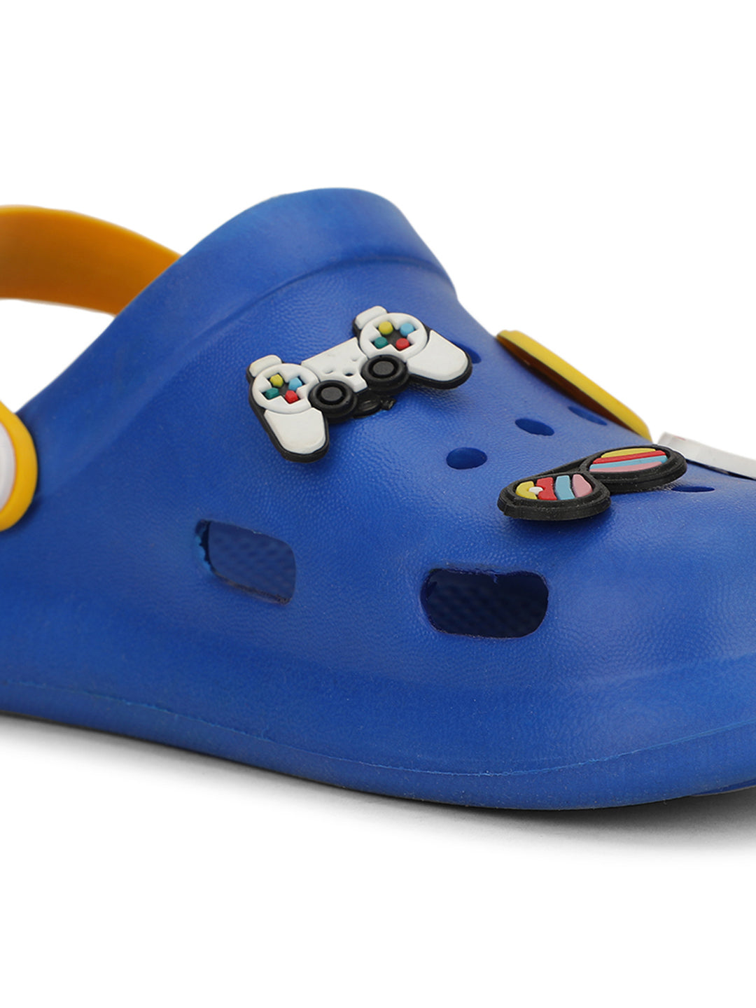 Bubblegummers Boy's Navy Blue Casual Clog Sandal - Navy Blue - View 5