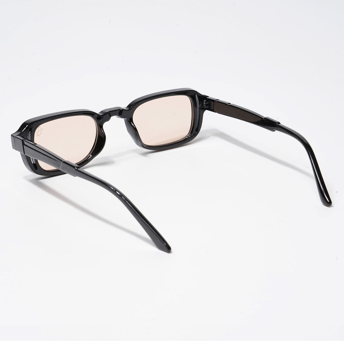 Deuk Shine Black Rectangle Sunglasses for Men and Women - view 4