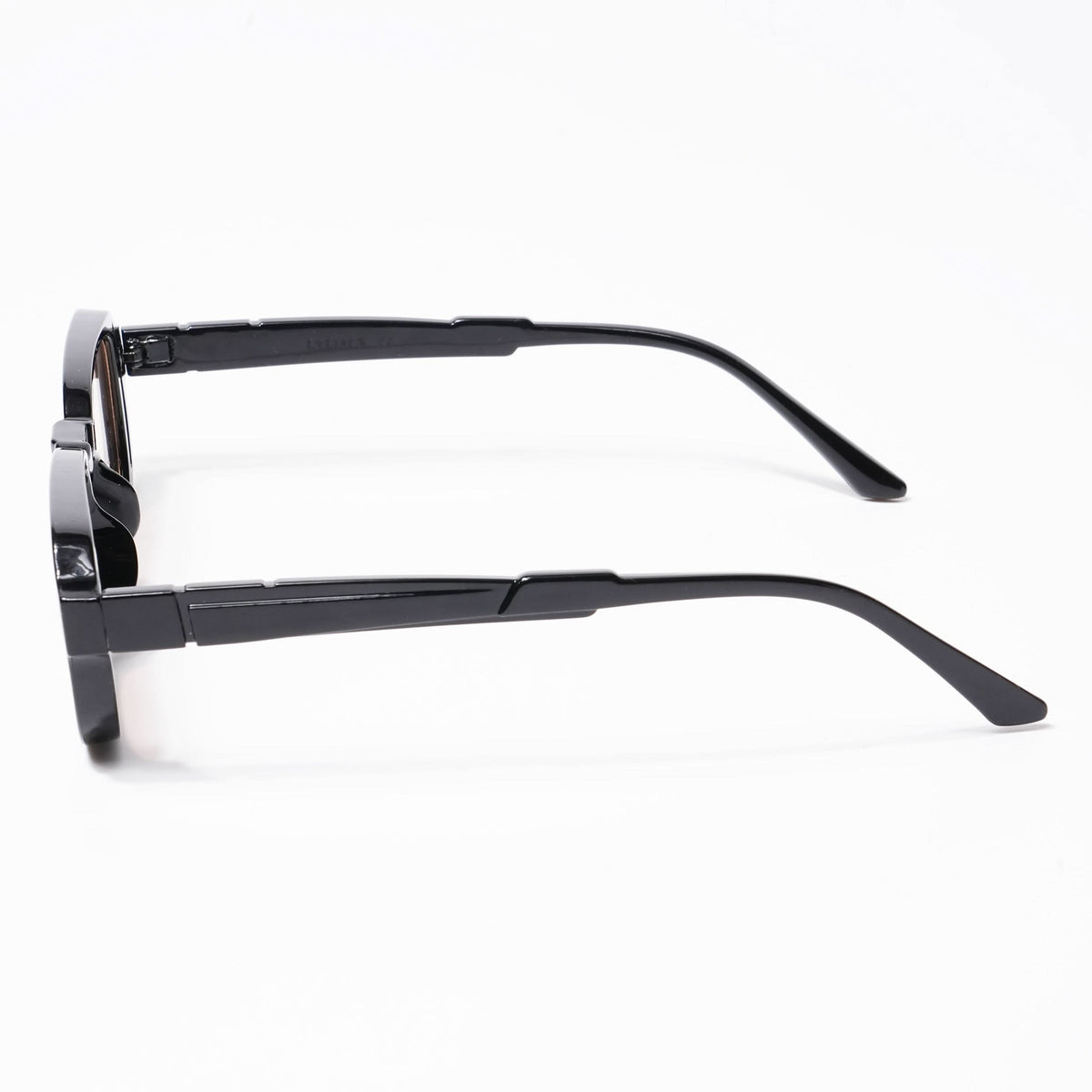 Deuk Shine Black Rectangle Sunglasses for Men and Women - view 5