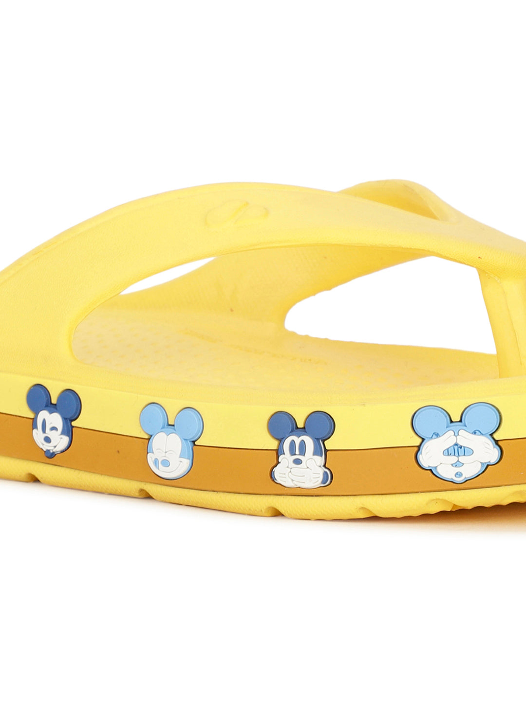 Floatz Kids Unisex Yellow Casual Flip-Flop - Yellow - View 5