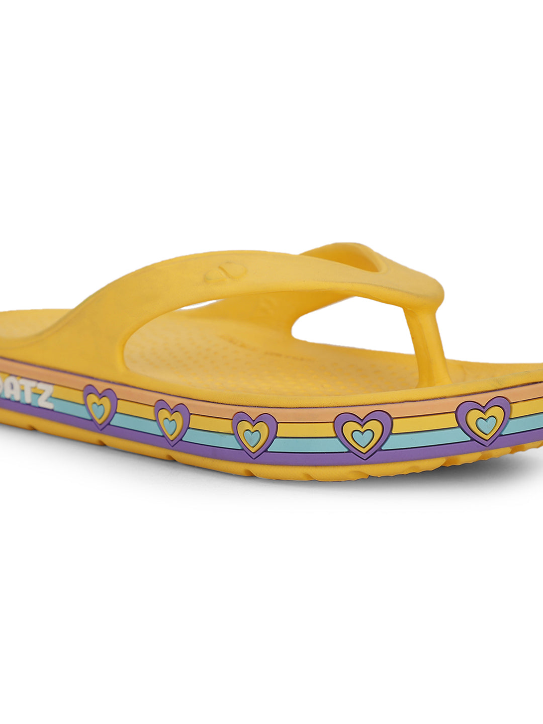 Floatz Girl's Yellow Casual Flip-Flop - Yellow - View 5