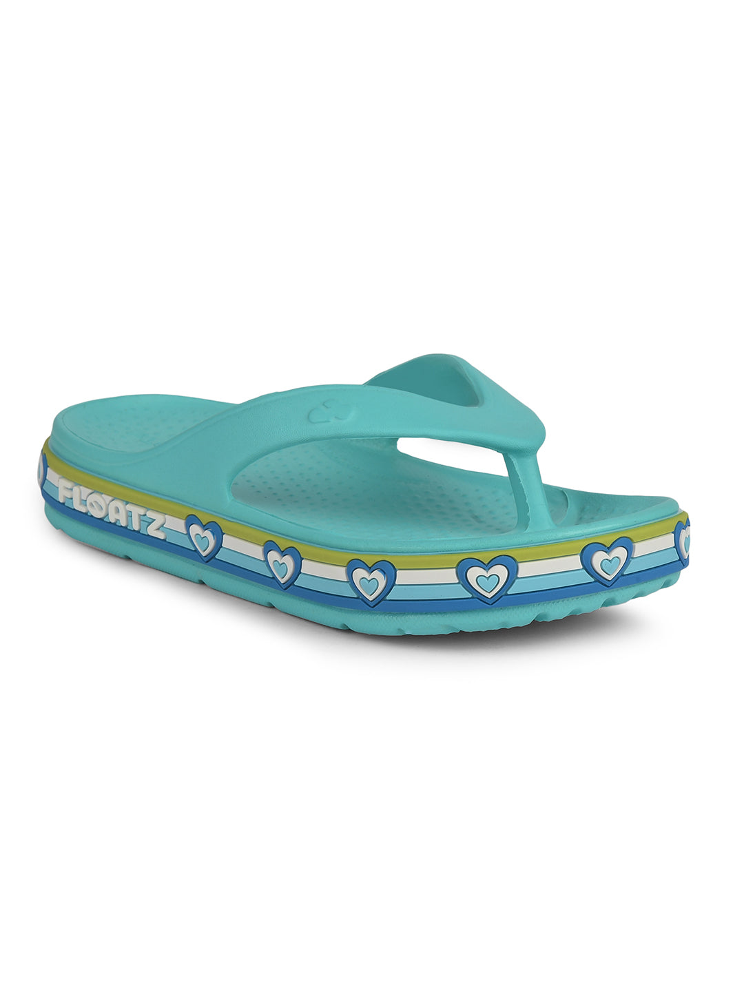 Floatz Kids' Unisex Light Blue Casual Thong Flip-Flops - Light Blue