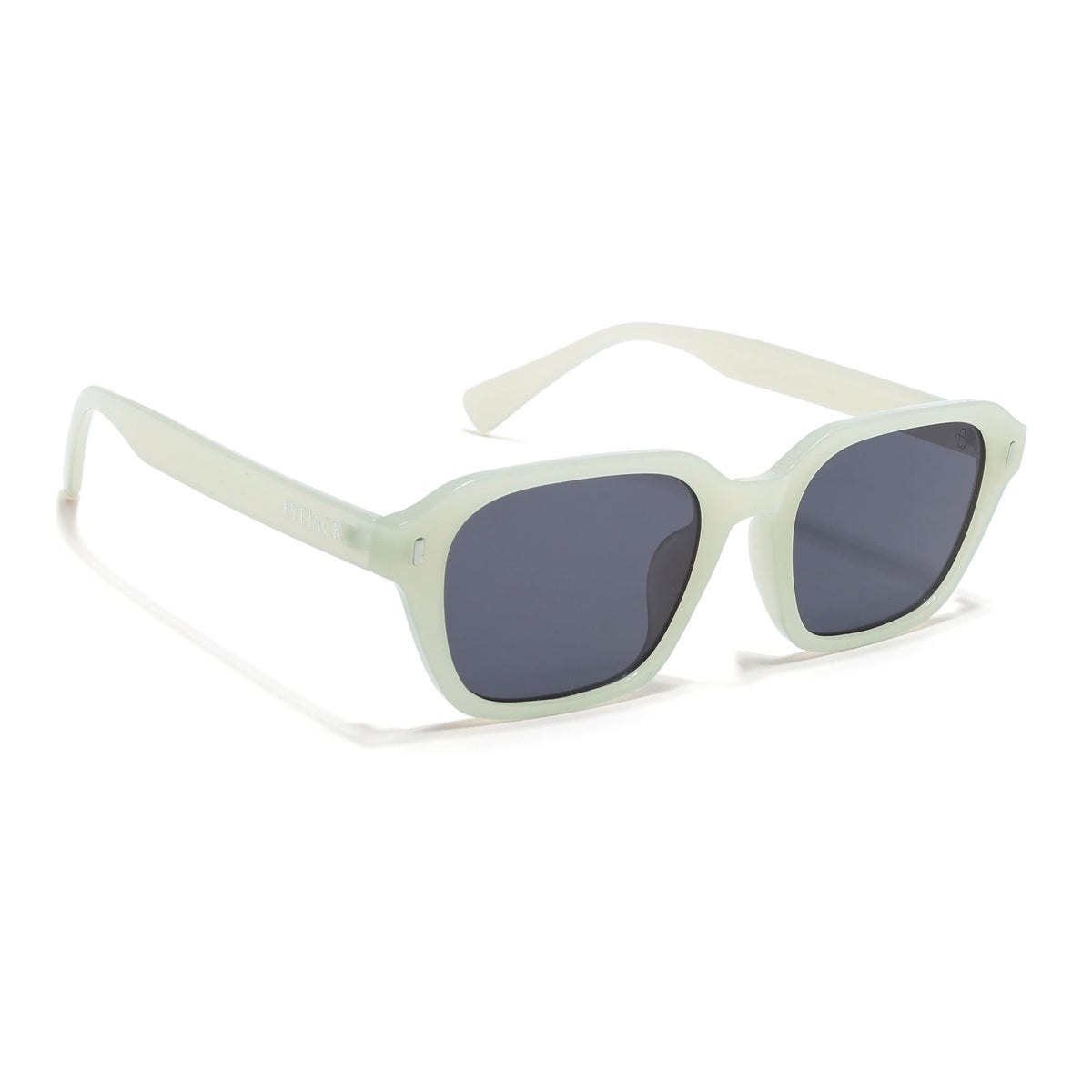 Eyejack Sea Green Square Sunglasses for Men and Women - view 2