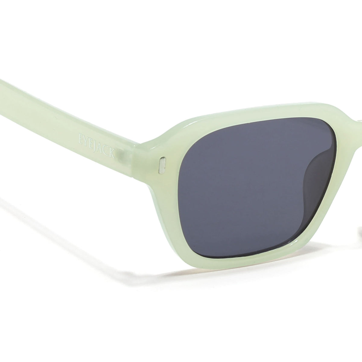 Eyejack Sea Green Square Sunglasses for Men and Women - view 5