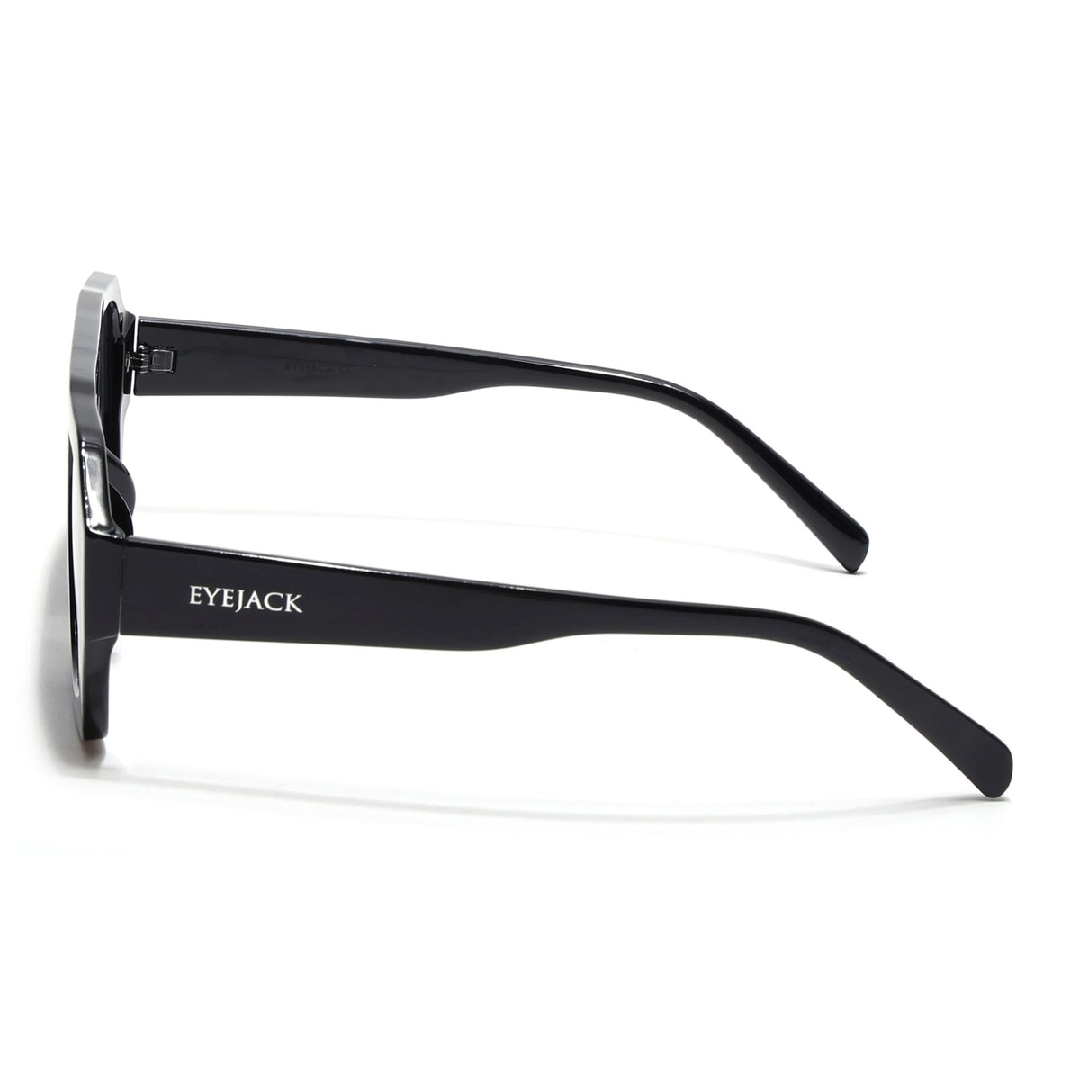 Eyejack Black Wayfarer Sunglasses for Men and Women - Style 1003 - view 7