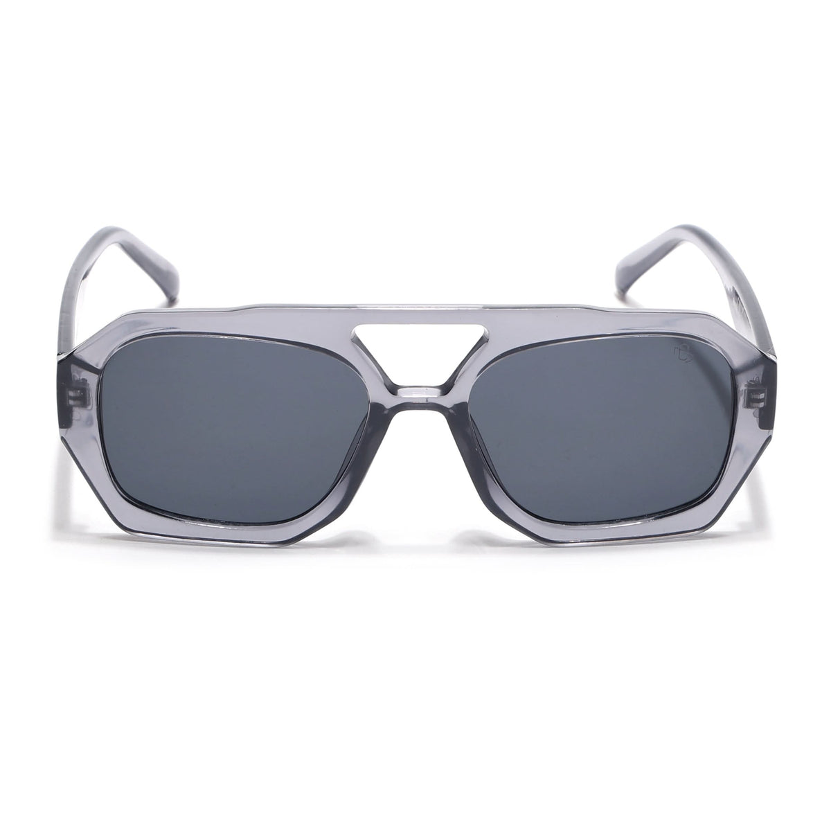 Eyejack Grey Wayfarer Sunglasses for Men and Women - Style 1005 - view 4