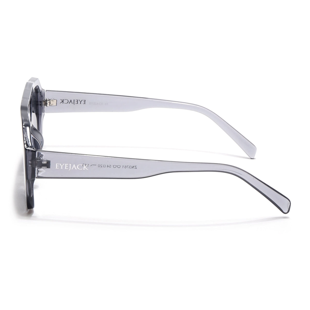 Eyejack Grey Wayfarer Sunglasses for Men and Women - Style 1005 - view 7