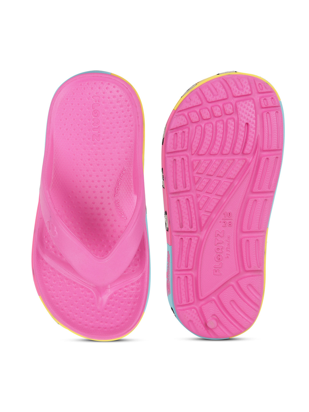 Floatz Girl's Pink Casual Flip-Flop - Pink - View 4