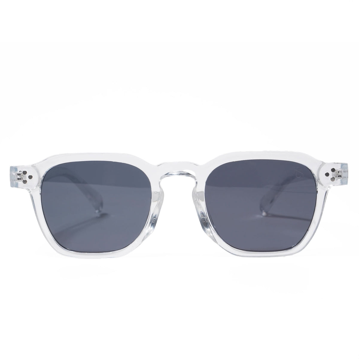 Eyejack Transparent Square Sunglasses for Men and Women - Style L520 - view 2