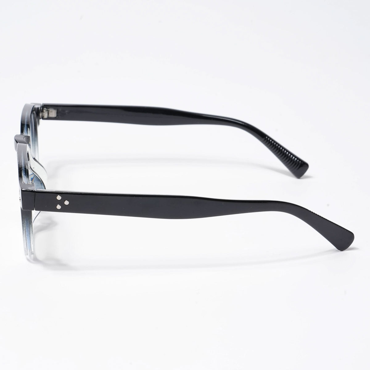 Eyejack Black & Transparent Square Eyeglasses for Men and Women - view 4