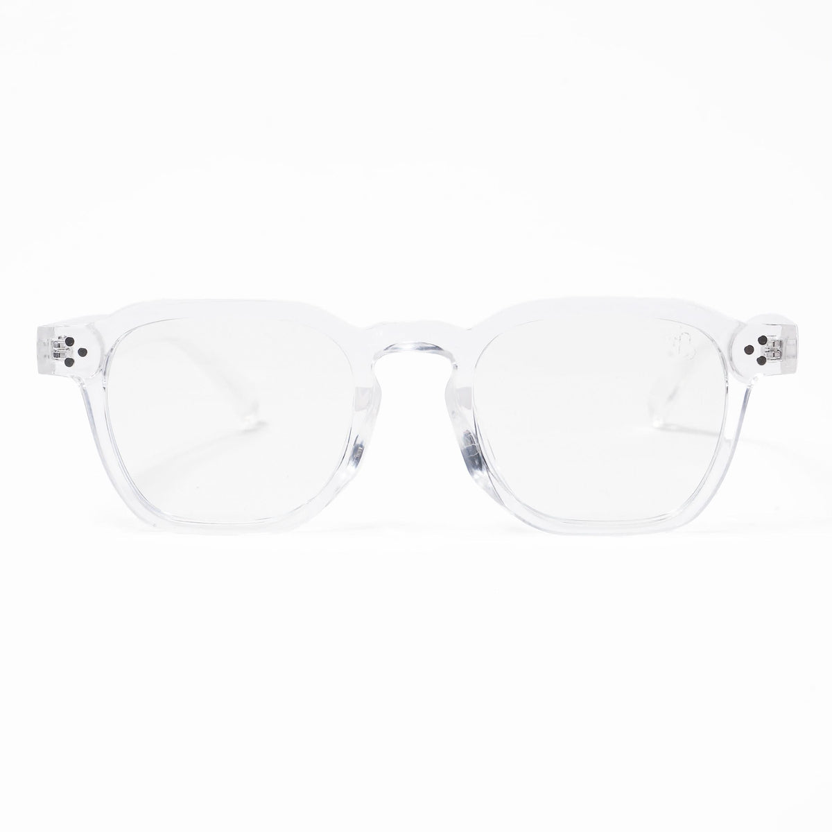 Eyejack Transparent Square Eyeglasses for Men and Women - view 2