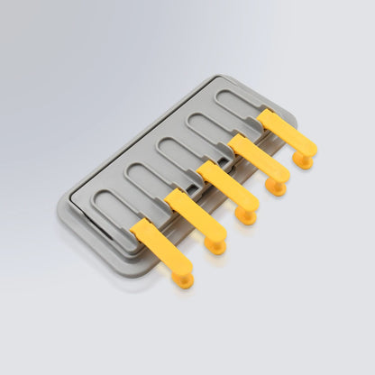 Multi-purpose Foldable Wall Mounted Hook Rack