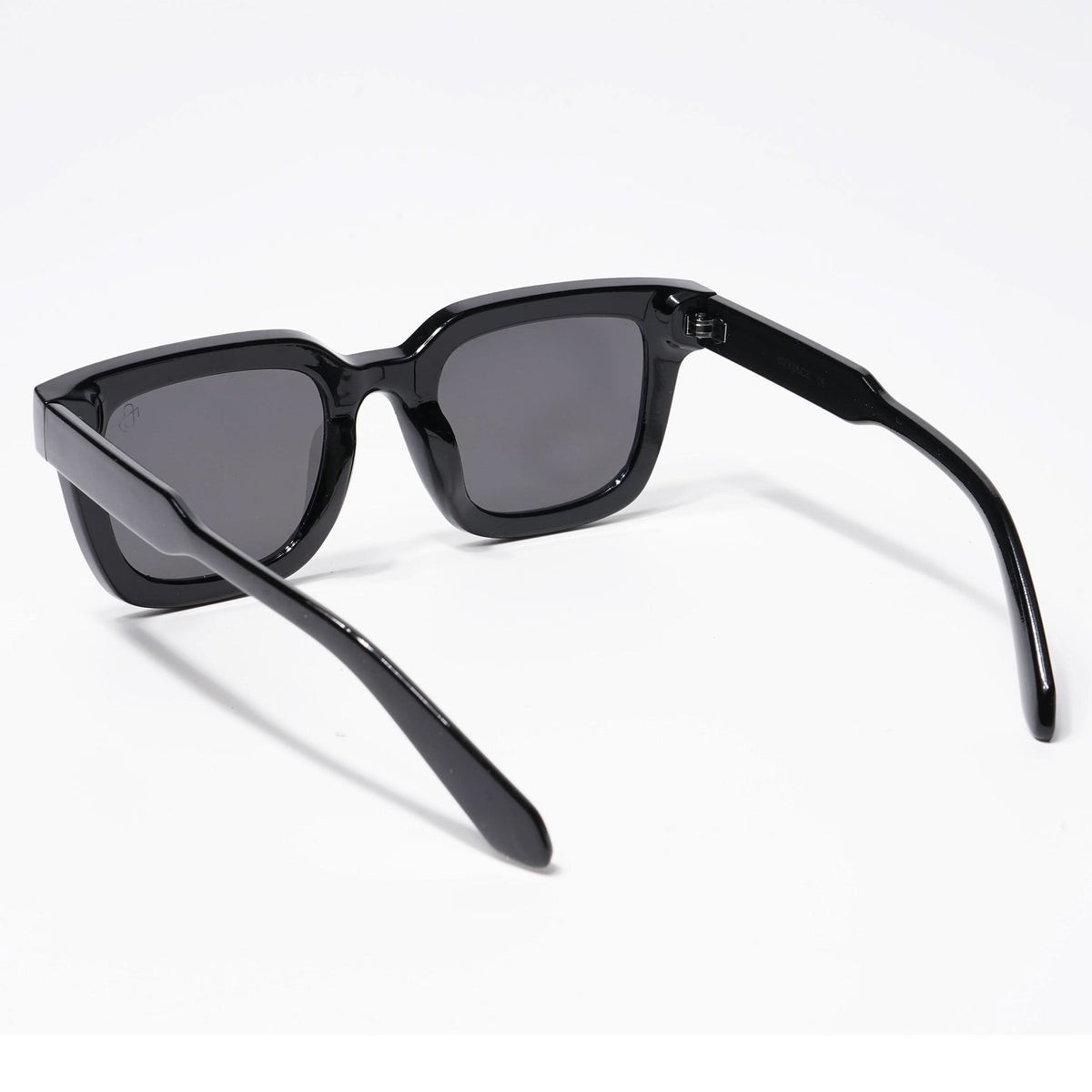 Cubix Shine Black Square Sunglasses for Men and Women - view 5