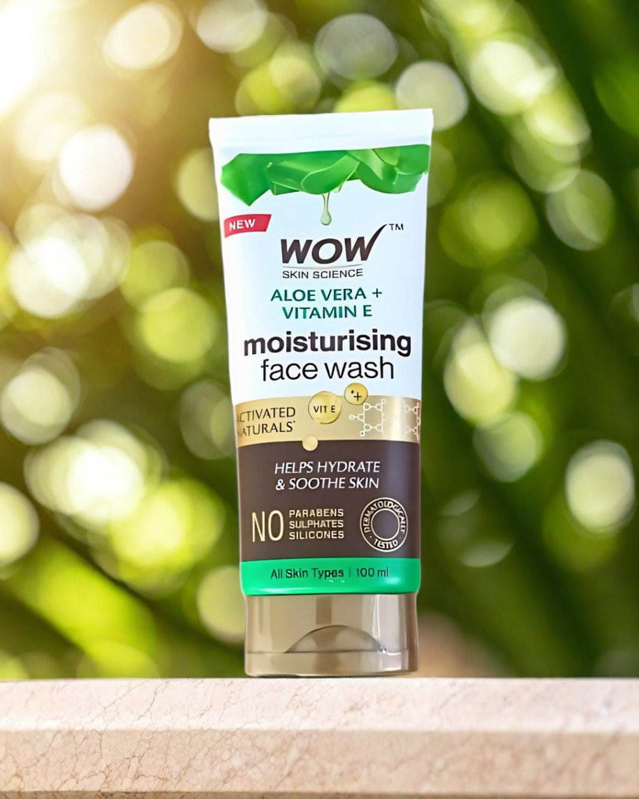 WOW Skin Science Aloe Vera Hydrating Face Wash (100ml)