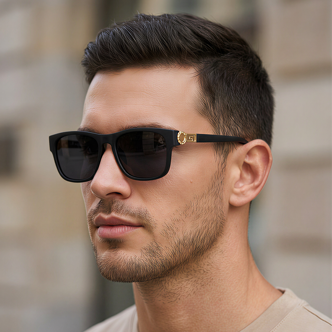 Eyejack Black Wayfarer Sunglasses for Men and Women - Style 1035 - view 1