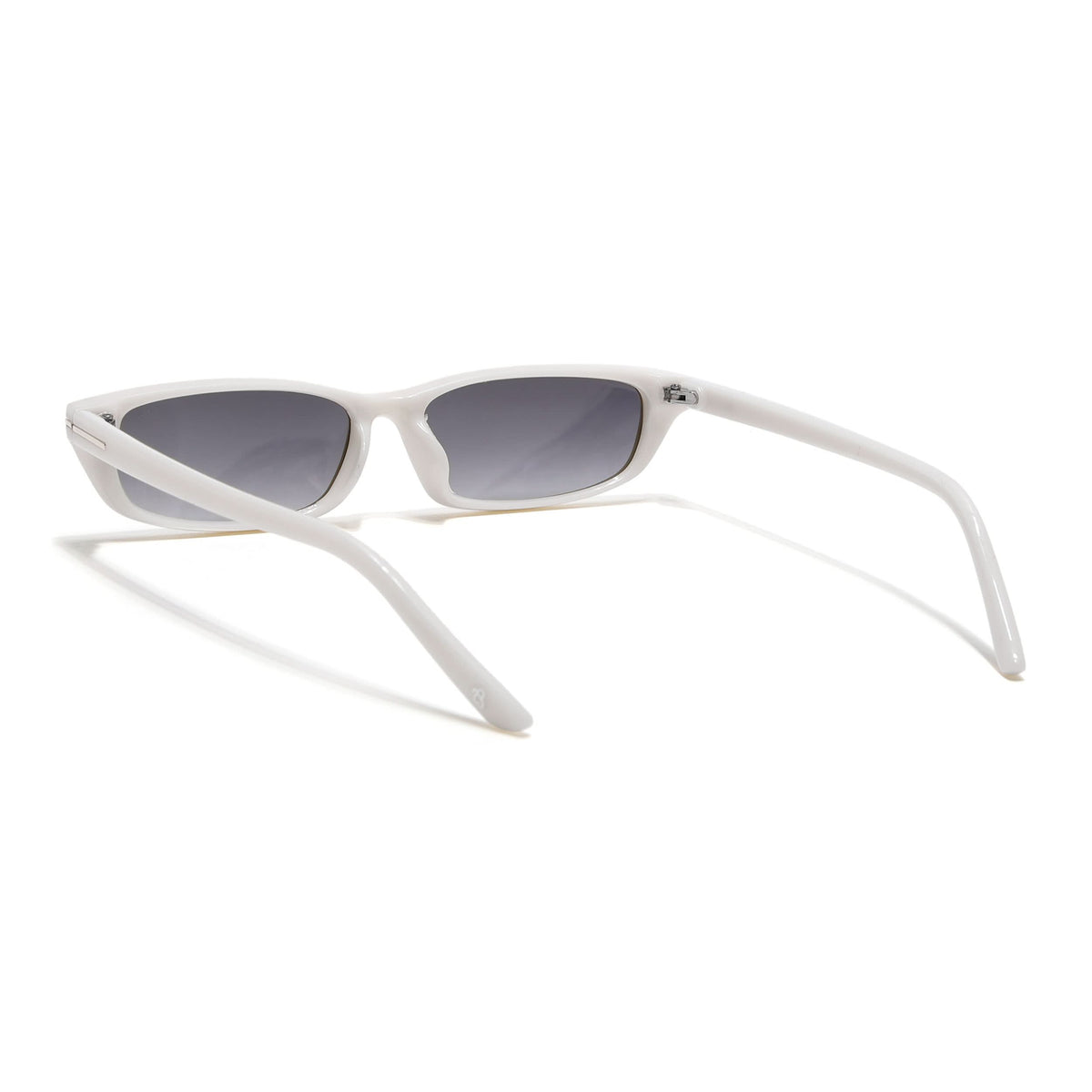 Eyejack White Rectangle Sunglasses for Men and Women - Style 1023 - view 6