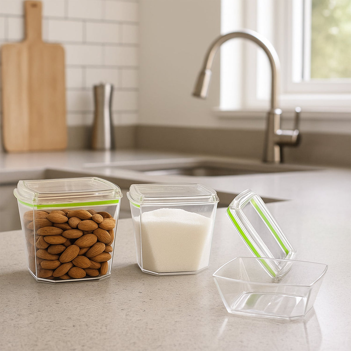Food Storage Container Set With Leak-proof Lid (500 Ml  2 Pc) HP DD