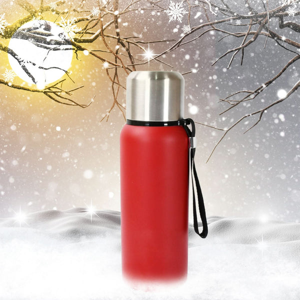 Stainless Steel Thermos Bottle – Leak & Rust Proof (600-1000ml)