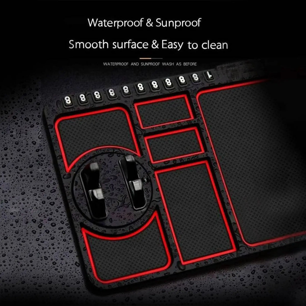 Car Dashboard Mat  Mobile Phone Holder Mount HP DD