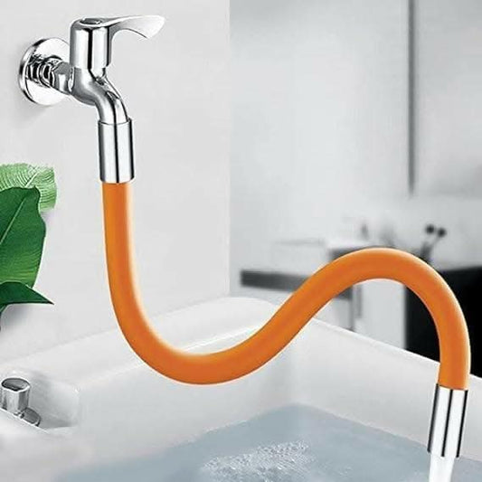 Extension Tube Faucet Lengthening Extender for Bathroom Kitchen Outdoor Garden Sink (50 cm) - HalfPe