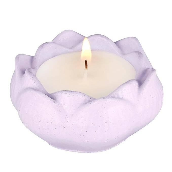 PROSPERRO LUMO by Parkash Candles Soy Wax Scented Lotus Candle (Purple) - HalfPe