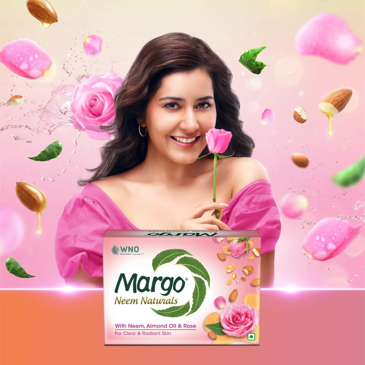 MARGO SOAP NN ROSE 4U *100g +1U FREE HALFPE CREATION