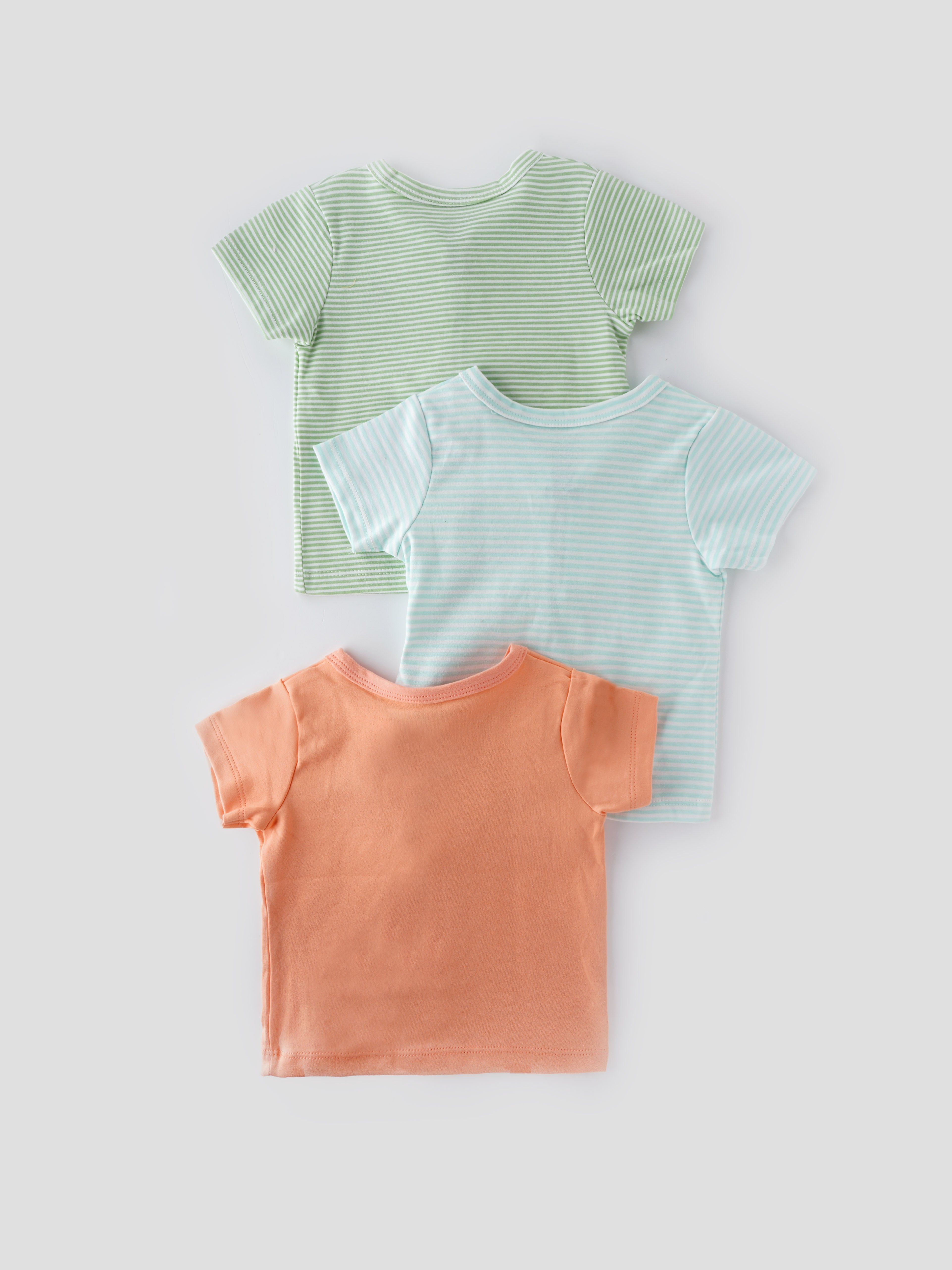 Popees 3-Piece Comfy T-shirt Set (0–9 Months) for Baby Boys - Image 2