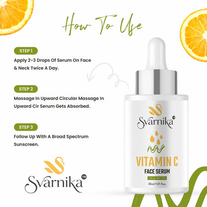 SVARNIKA Vitamin C Serum for Glow & Pigmentation (30 ml) Svarnika