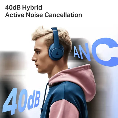 boAt Rockerz 512 ANC, BEAST Mode, ENx Tech, App Support Bluetooth (Multicolor)