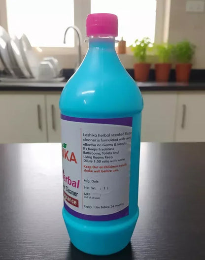 Lashika Herbal Floor Cleaner – Lavender Fragrance with Natural Freshness (1 L) Mahathi Enterprises