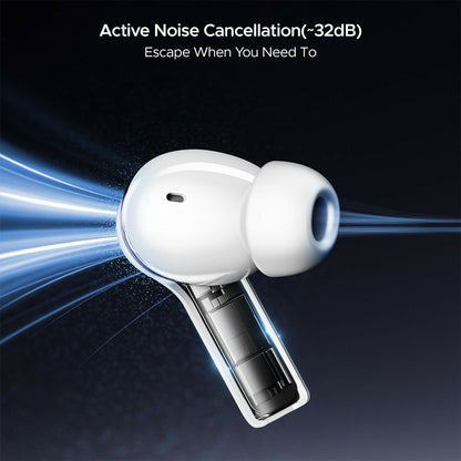 boAt Nirvana Space TWS Earbuds with 360º Spatial Audio & 32dB ANC Halfpe Deals