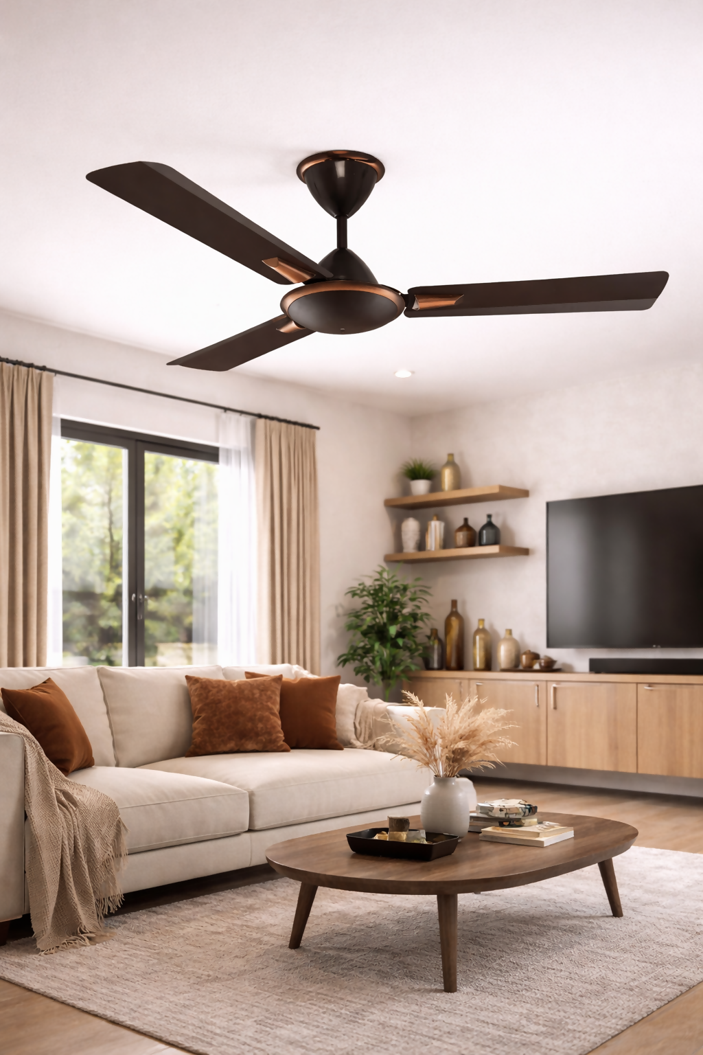 Casa Airmagic Pepsi Ceiling Fan, 3 Blade, 600mm, 900mm,1200mm, 390 RPM CASA Home Appliances