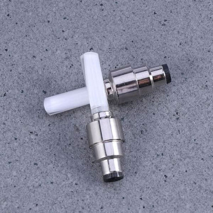 Led Flash Light Lamp Tyre Wheel Valve Sealing Caps (2 pcs )