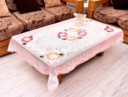 Toshu Self Design Table Cover - HalfPe