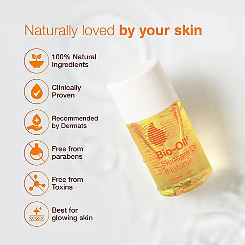 Bio-Oil Skincare Oil - For Ageing & Dehydrated Skin, Purcellin Oil, Improve Appearance of Scars, 60 ml Bottle HP - BB