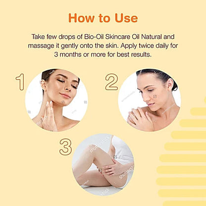 Bio-Oil Skincare Oil - For Ageing & Dehydrated Skin, Purcellin Oil, Improve Appearance of Scars, 60 ml Bottle HP - BB