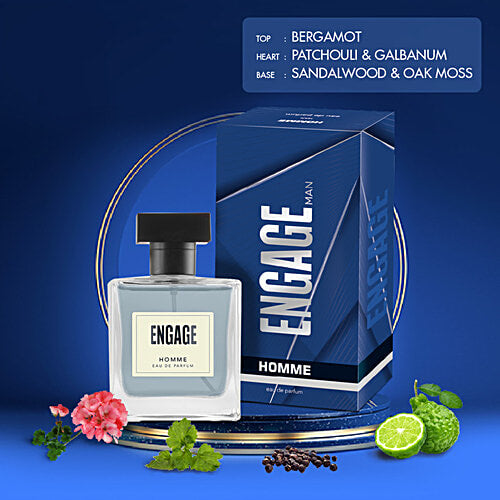 Engage Eau De Parfum - Homme, Men, 90 ml