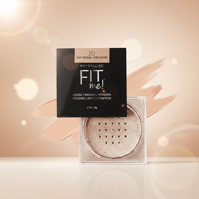 Maybelline New York Fit Me Loose Finishing Powder, 20 g 20 Light Medium