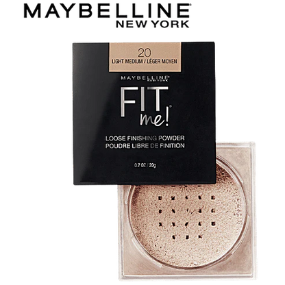 Maybelline New York Fit Me Loose Finishing Powder, 20 g 20 Light Medium