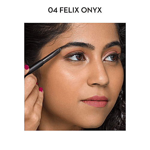 Sugar Cosmetics Arch Arrival Brow Definer - For Dark Black Hair, 3.5 g 04 Felix Onyx