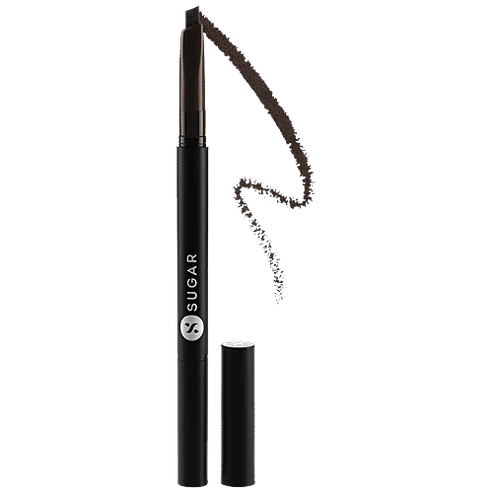 Sugar Cosmetics Arch Arrival Brow Definer - For Dark Black Hair, 3.5 g 04 Felix Onyx
