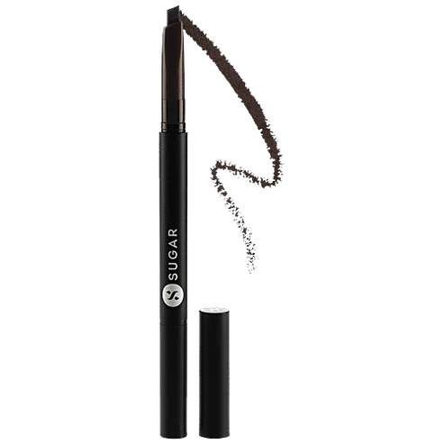 Sugar Cosmetics Arch Arrival Brow Definer For Dark Black Hair, 3.5 g 04 Felix Onyx