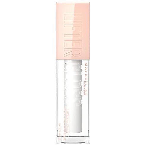 Maybelline New York Lifter Gloss - Moisturizing, Tinted Lip Gloss, With Hyaluronic Acid, Non-Sticky Formula, 5.4 ml Pearl