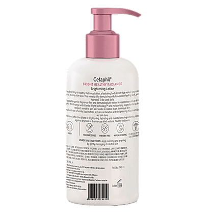 Cetaphil Bright Healthy Radiance - Brightness Lotion, Reduces Dark Spots, Instantly Smoothens, 245 ml