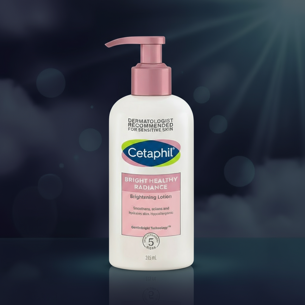 Cetaphil Bright Healthy Radiance - Brightness Lotion, Reduces Dark Spots, Instantly Smoothens, 245 ml