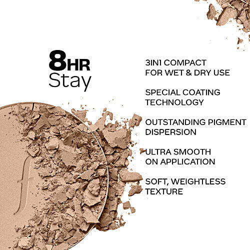 Faces Canada 3 In 1 HD, Matte Compact, 8 g Absolute Ivory 01