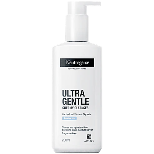 Neutrogena Ultra Gentle Creamy Cleanser, 200 ml