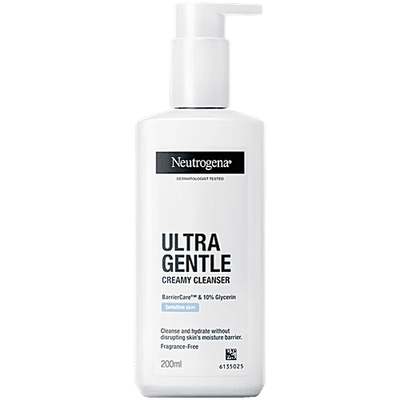 Neutrogena Ultra Gentle Creamy Cleanser, 200 ml