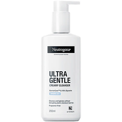 Neutrogena Ultra Gentle Creamy Cleanser, 200 ml